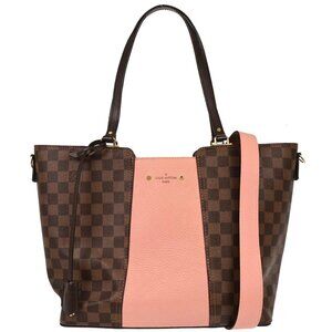 Louis Vuitton Pink Damier Jersey 2way Tote Bag N44041 FL2188 117395